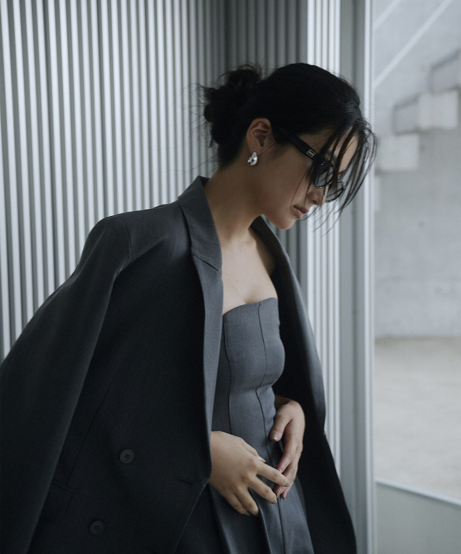 ダブル ブレスト ジャケット KINO THE KEI