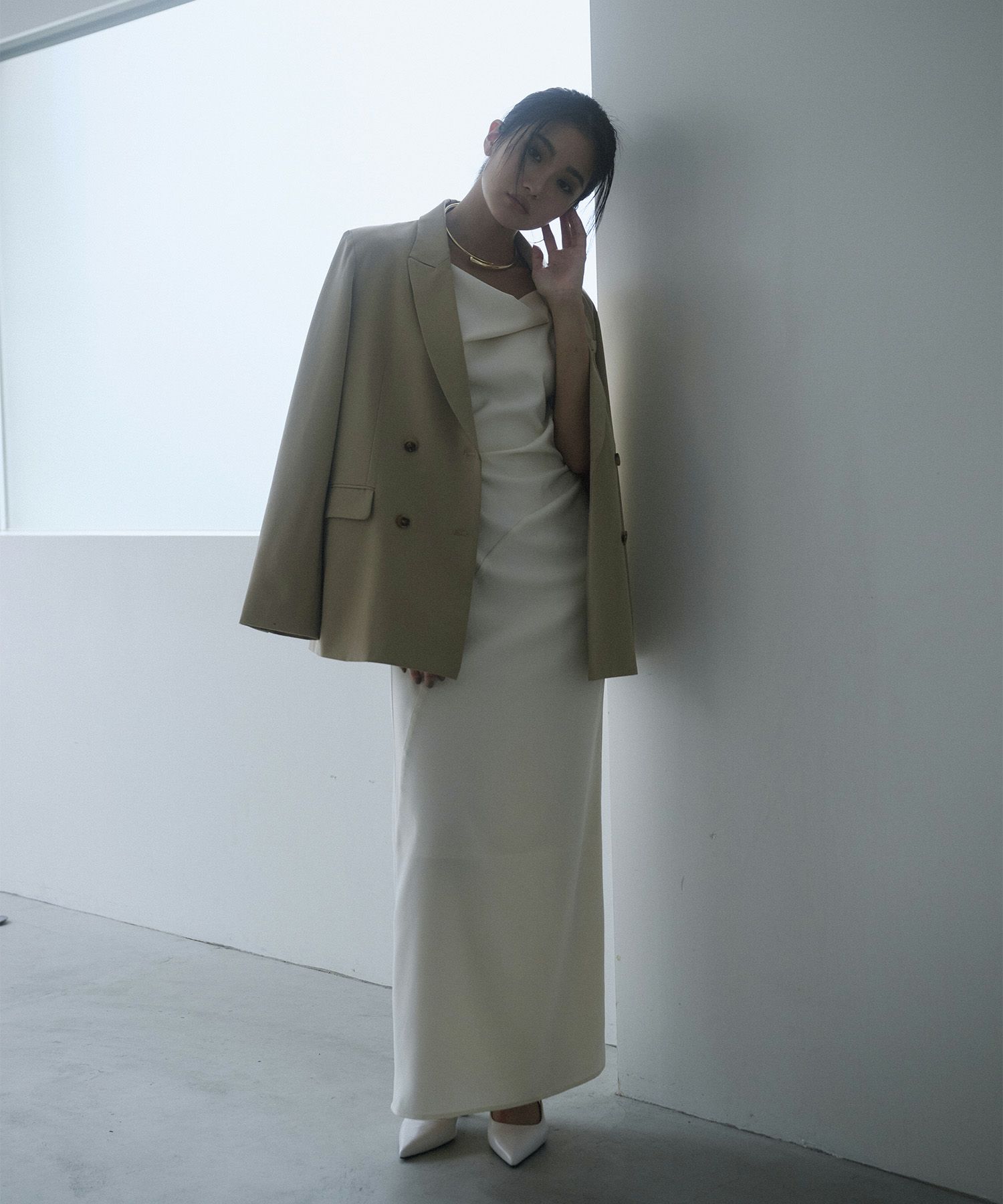 ダブル ブレスト ジャケット KINO THE KEI