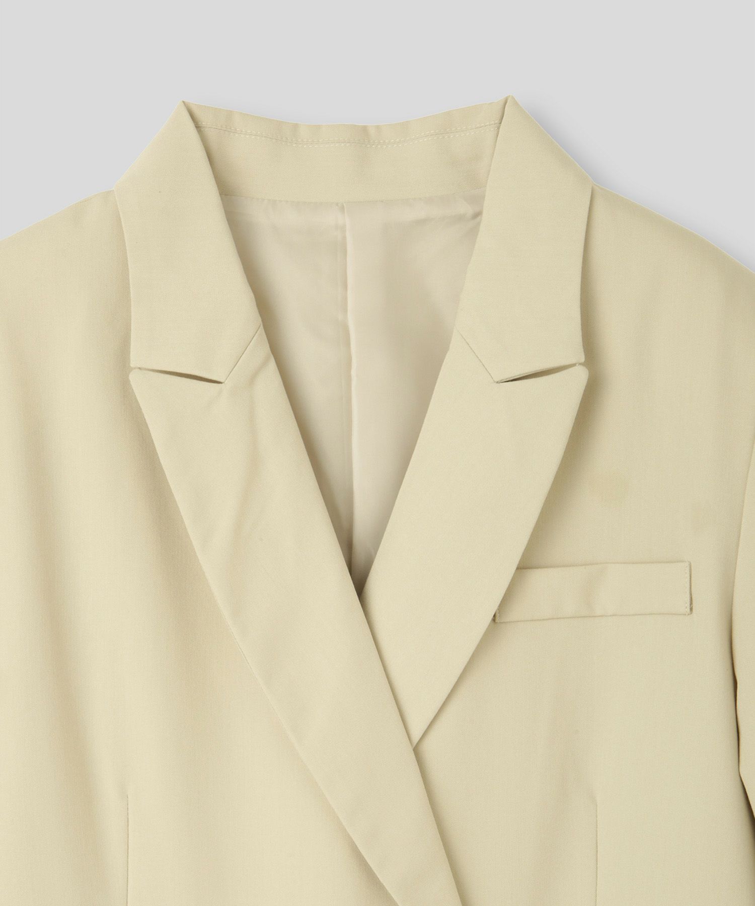 ダブル ブレスト ジャケット KINO THE KEI