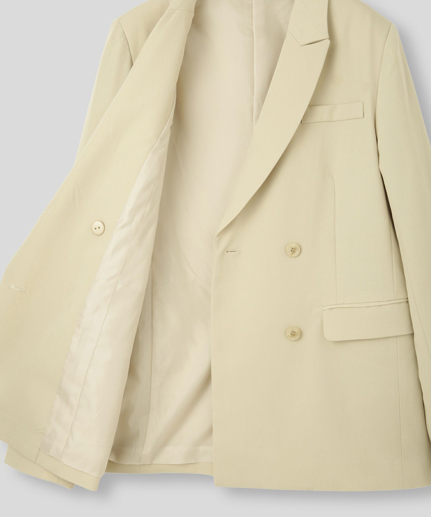 ダブル ブレスト ジャケット KINO THE KEI