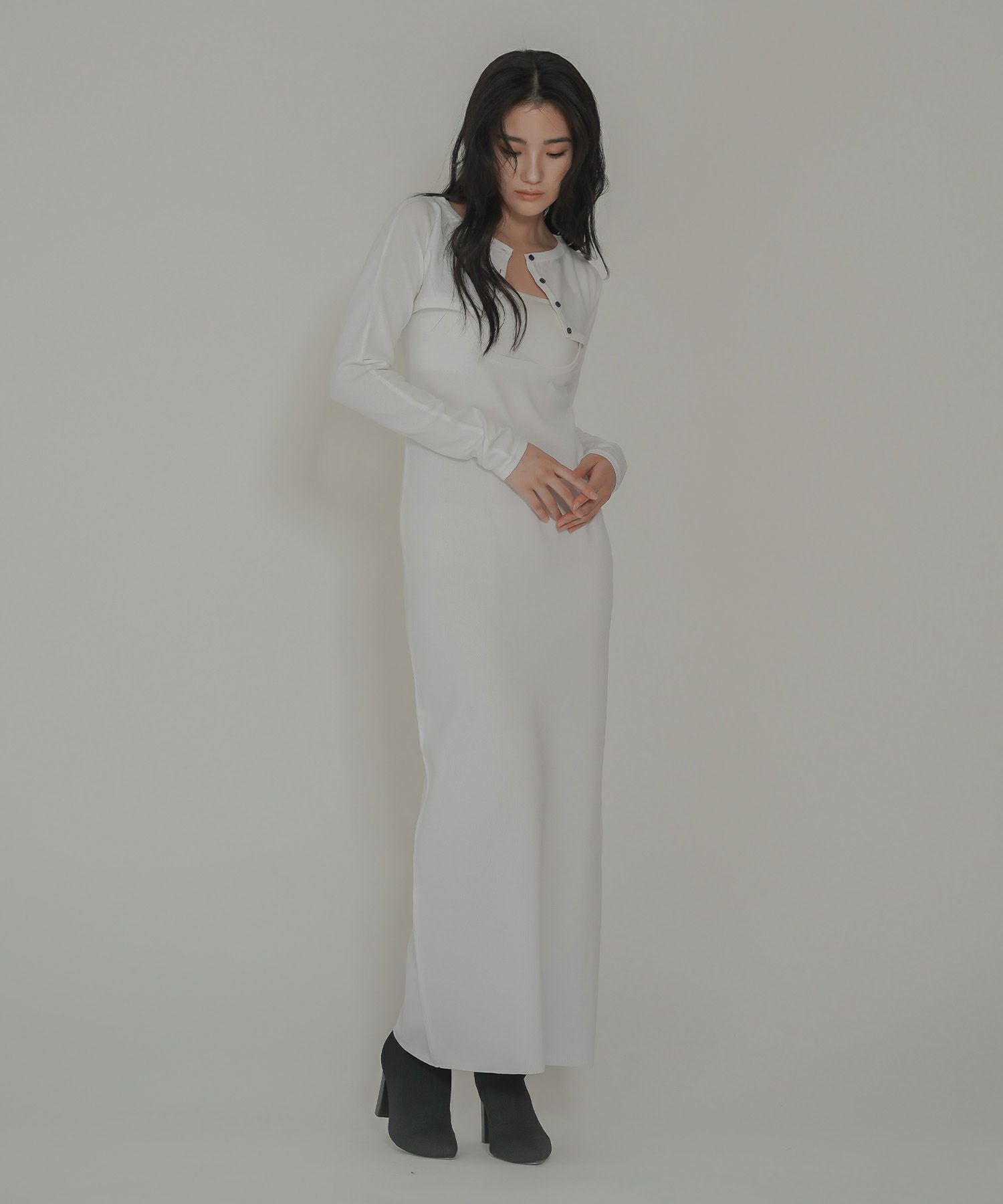 アセテート ショート カーデ KINO THE KEI