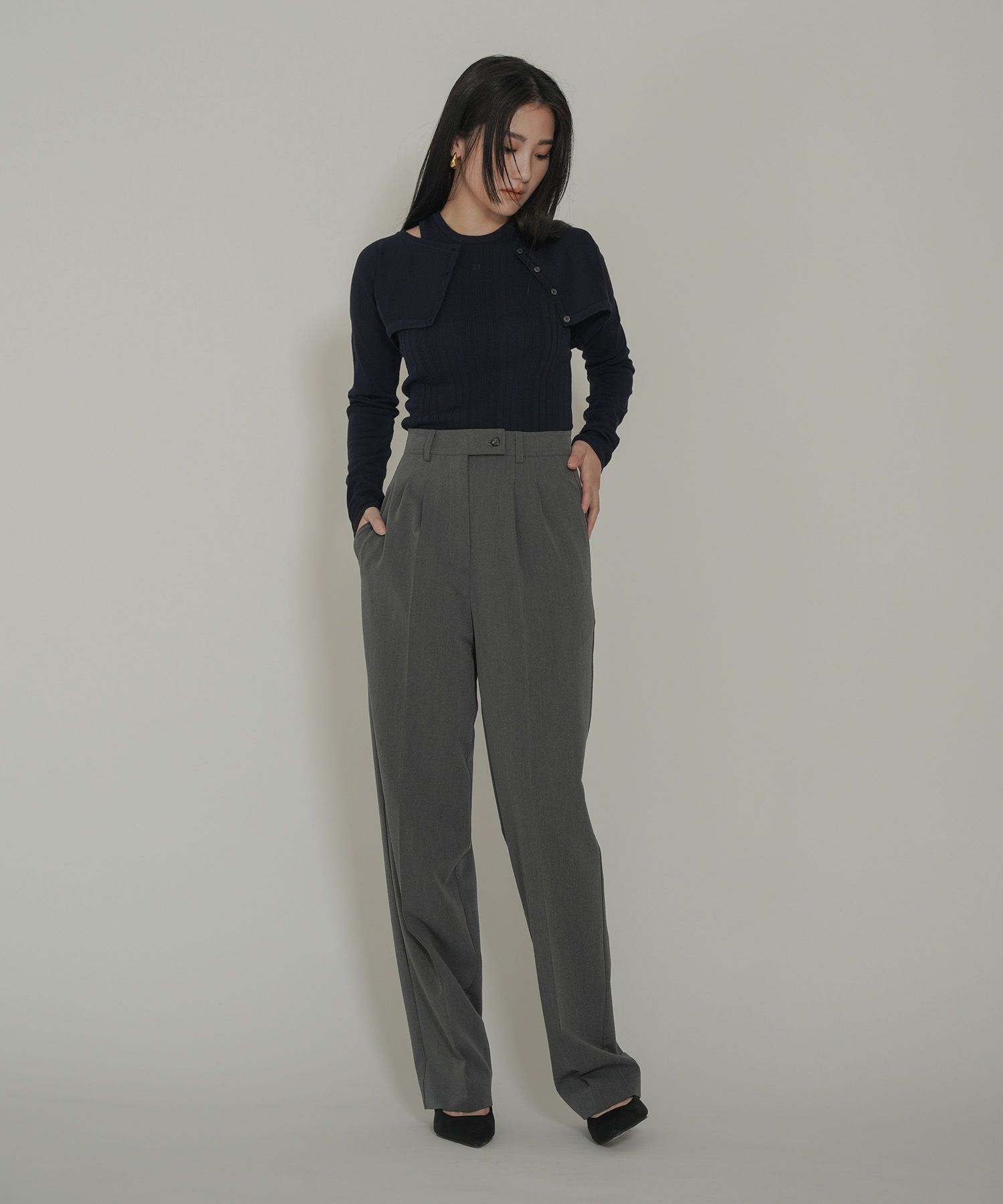 アセテート ショート カーデ KINO THE KEI