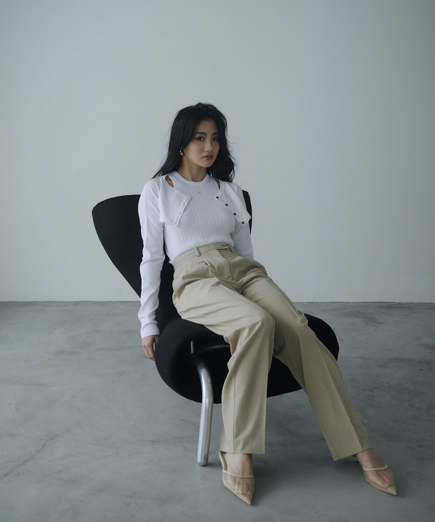 アセテート ショート カーデ KINO THE KEI