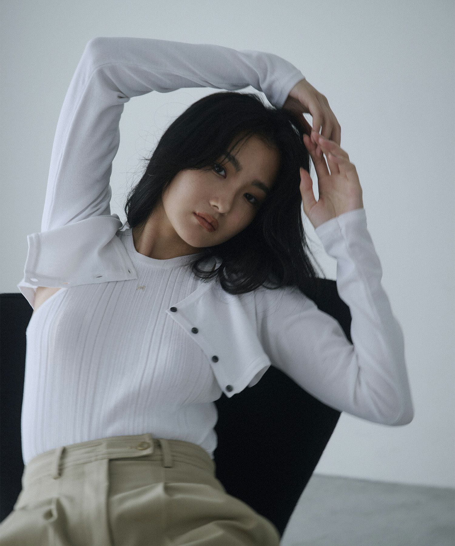 アセテート ショート カーデ KINO THE KEI