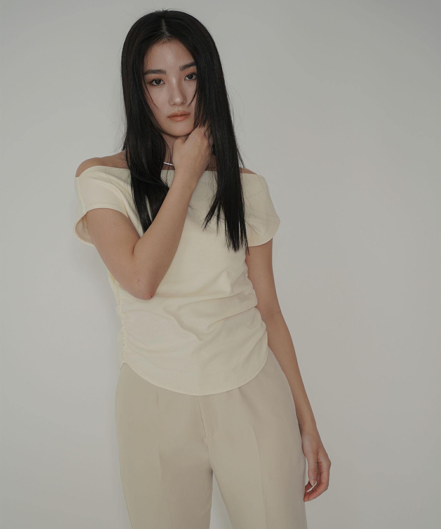 2WAY ドレープ プルオーバー ( セットアップ可 ) KINO THE KEI