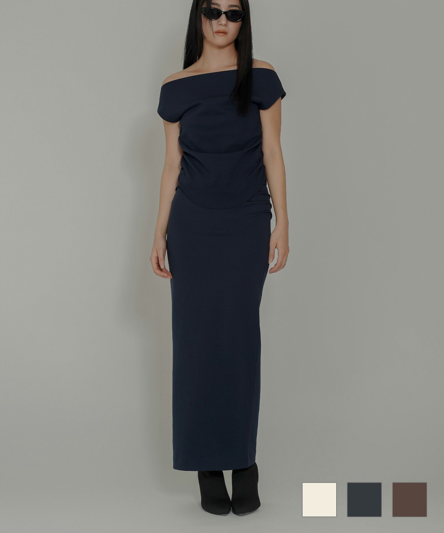 サイド タック スカート ( セットアップ可 ) KINO THE KEI