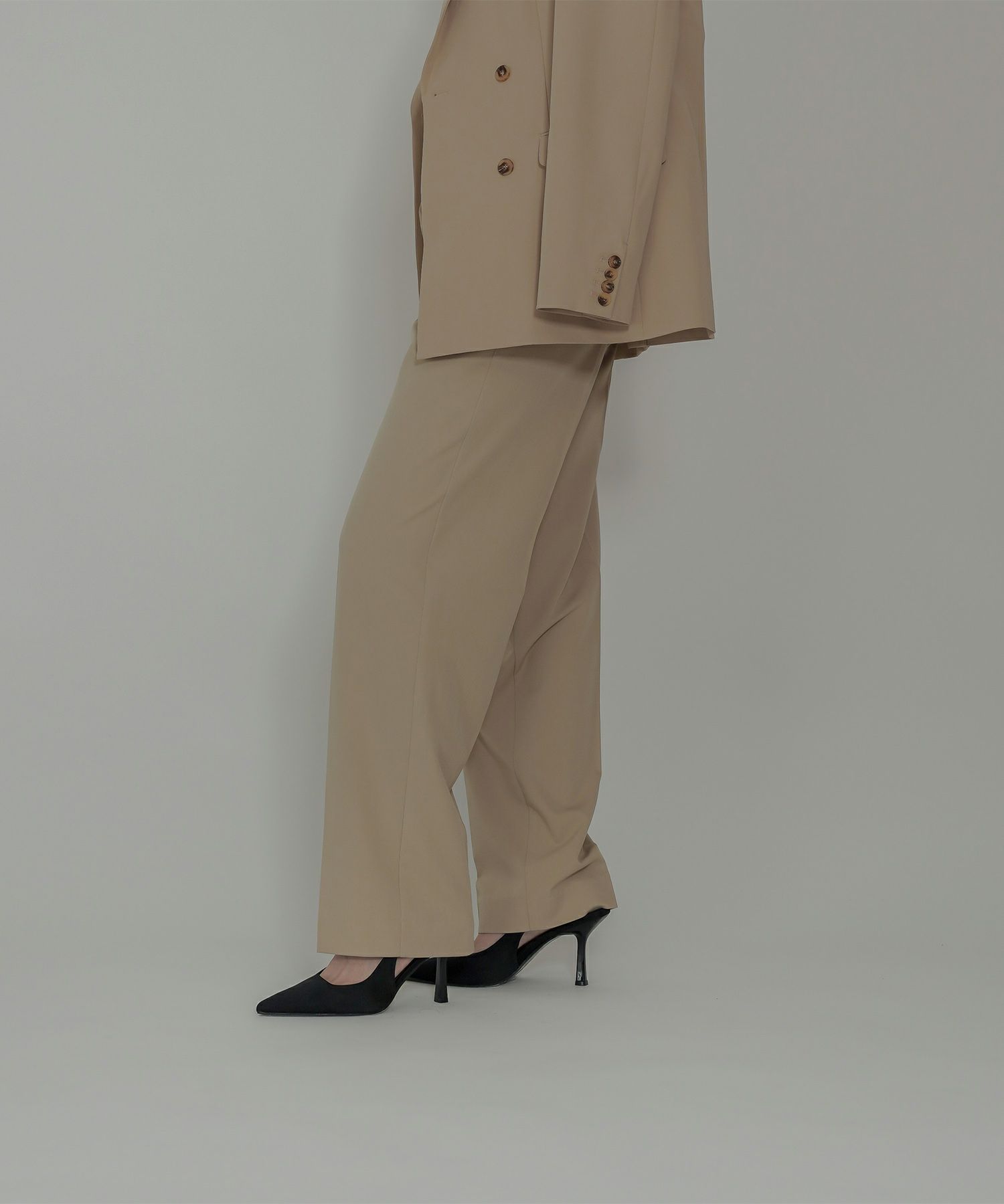 タック ワイド パンツ KINO THE KEI