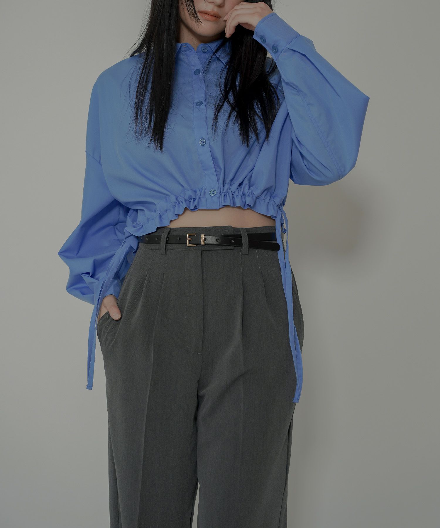 タック ワイド パンツ KINO THE KEI