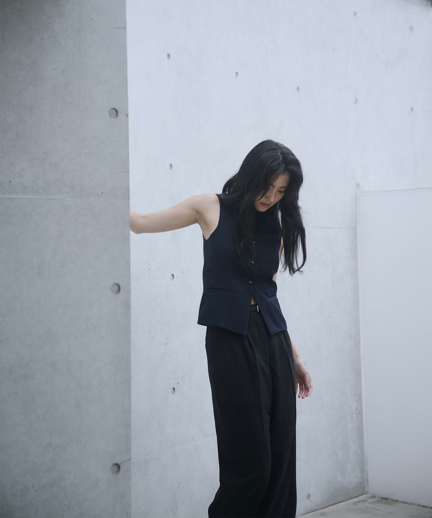 タック ワイド パンツ KINO THE KEI