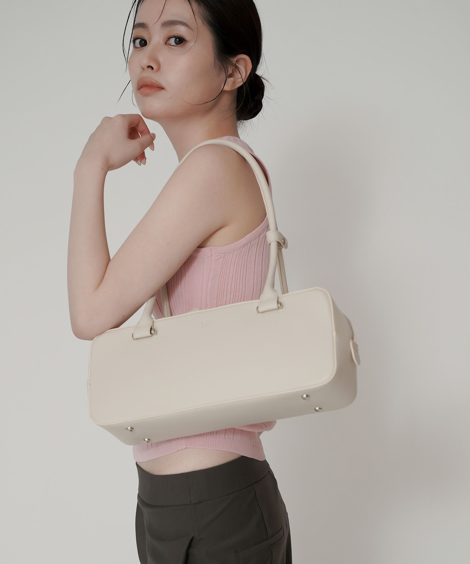 オリジナル エンボス ボストン バッグ KINO THE KEI