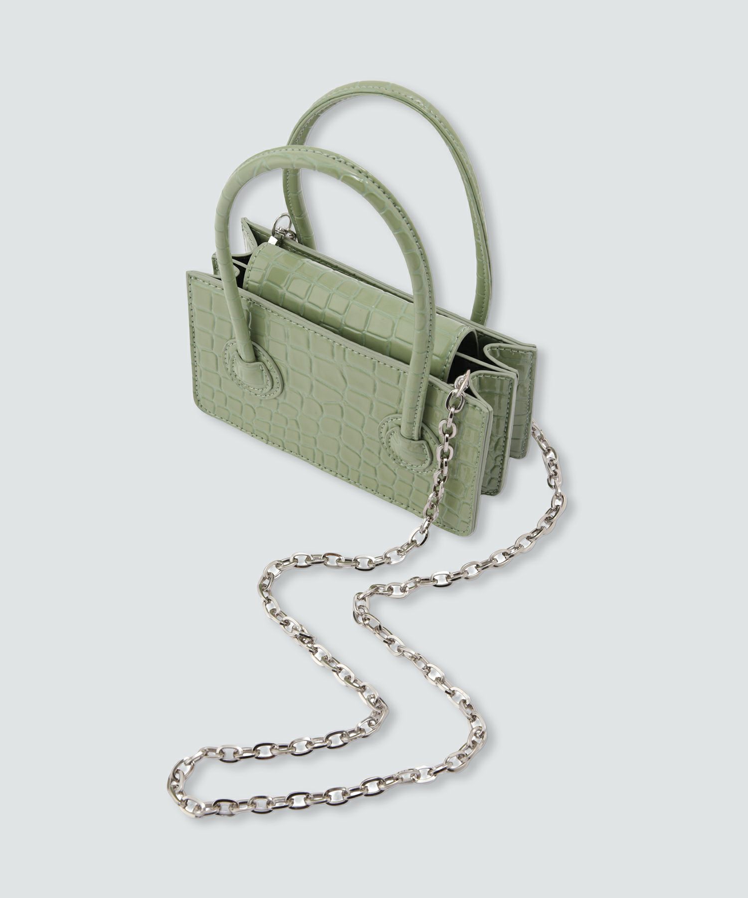 クロコダイル タイニー バッグ KINO THE KEI