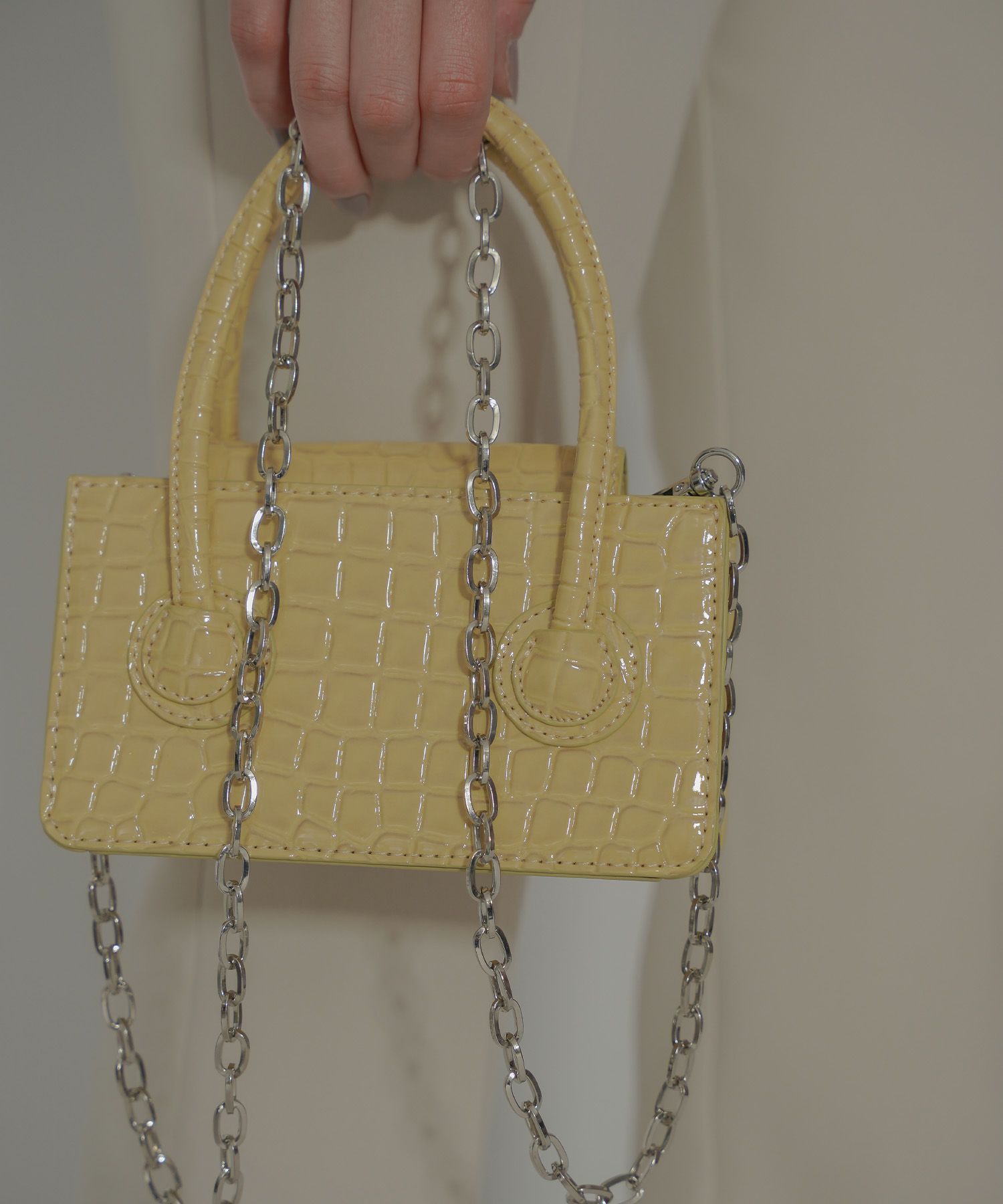 クロコダイル タイニー バッグ KINO THE KEI