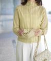 レディース 春 秋 冬 カットソー 薄手 カジュアル きれいめ 洗える ホワイト/ライトグリーン/ブラック/M/ボトルネック/長袖