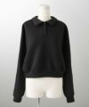 レディース 春 プルオーバー 上品 カジュアル/ホワイト/グレー/ブラック/M/ポロ襟/長袖