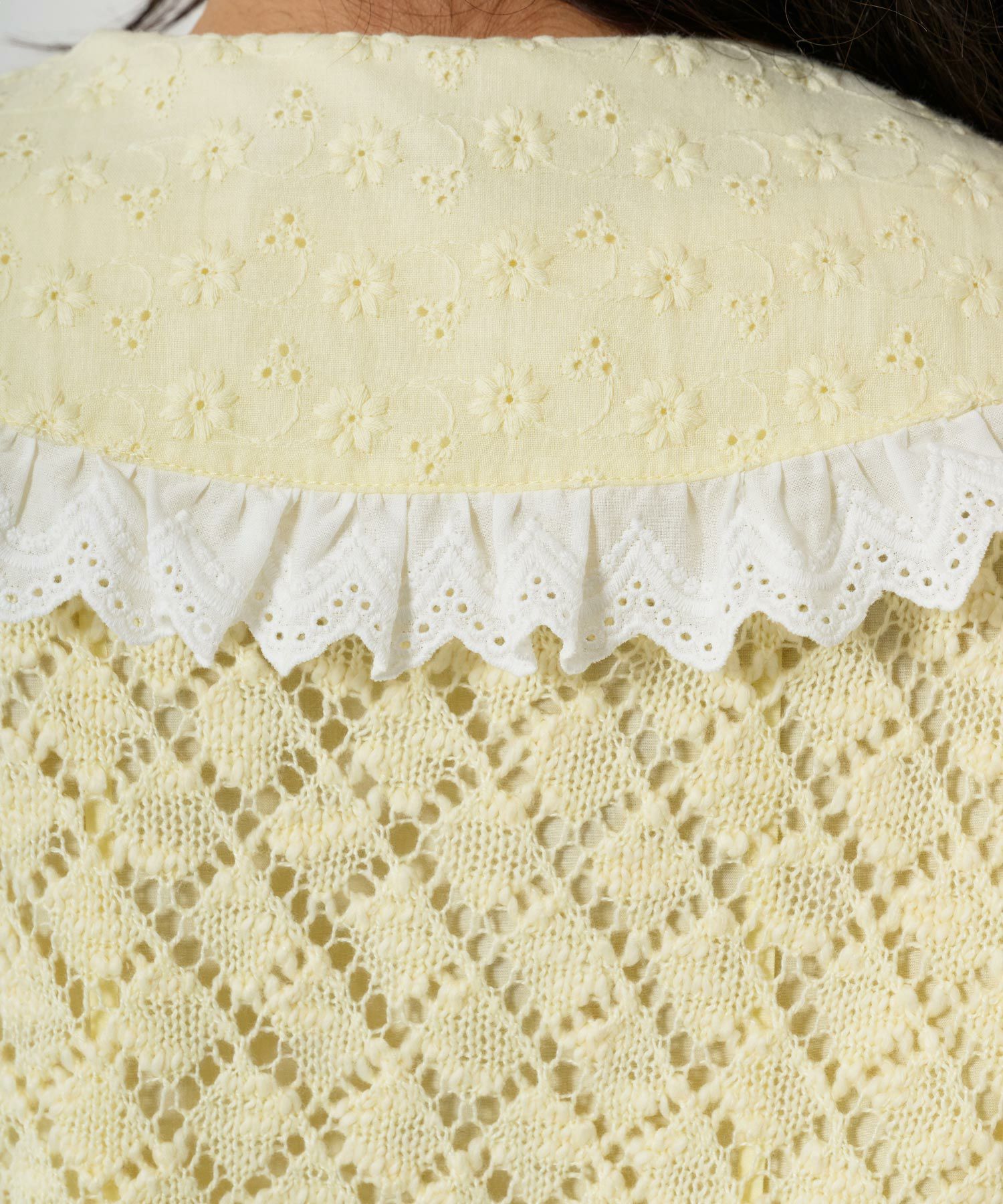 トップス/ブラウス/レース/ドッキング