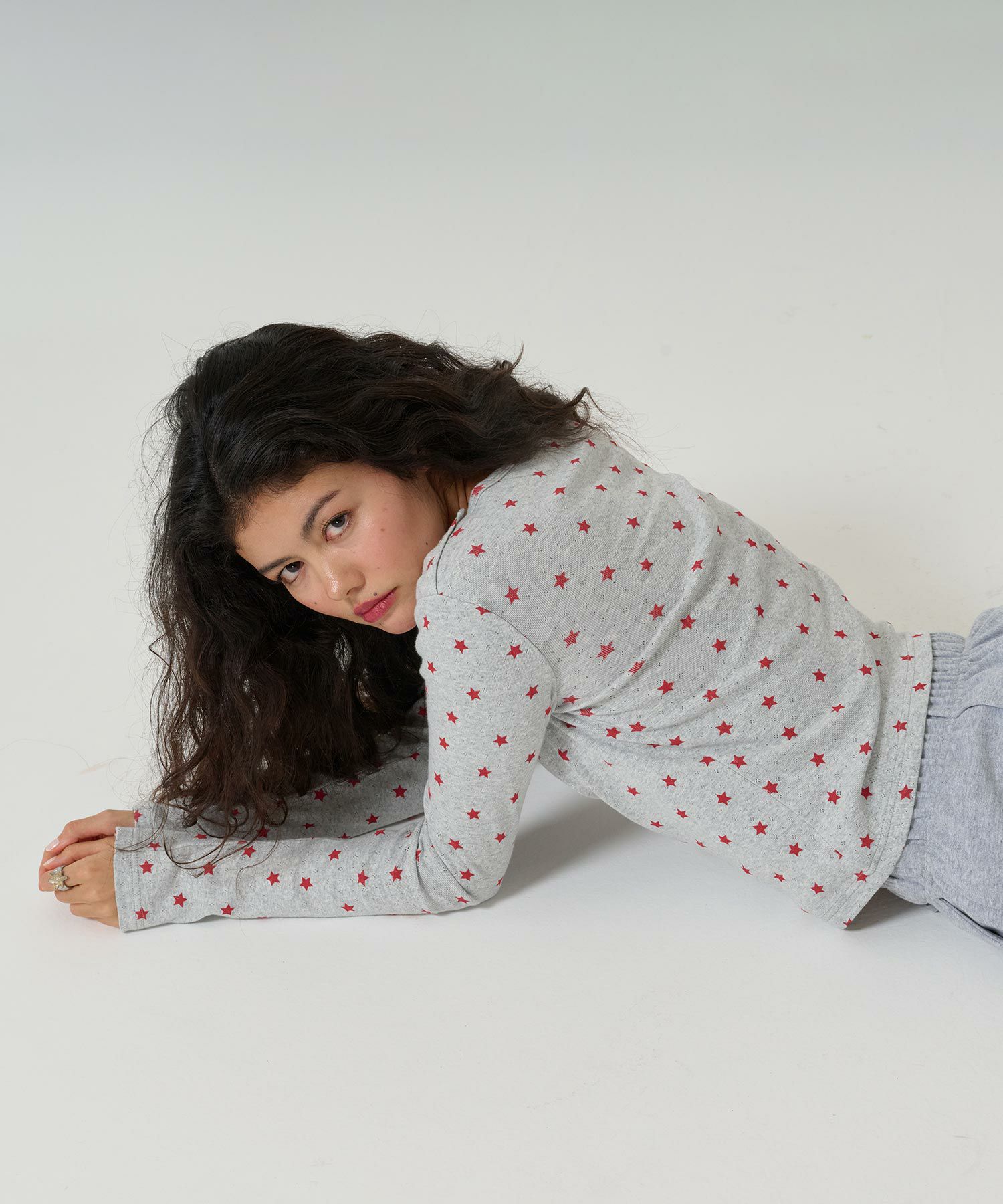 カットソー/トップス/ロンT/スター