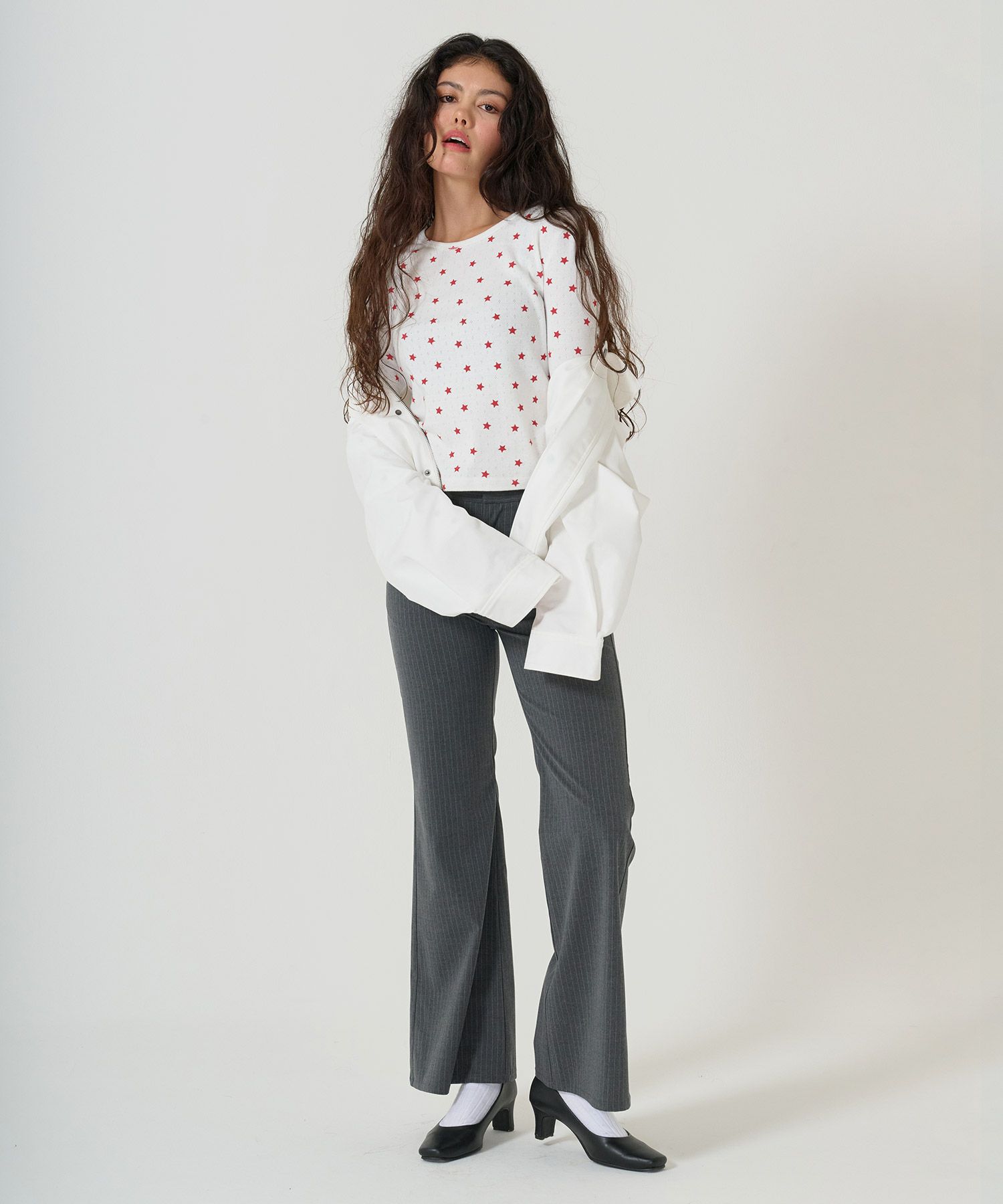 カットソー/トップス/ロンT/スター