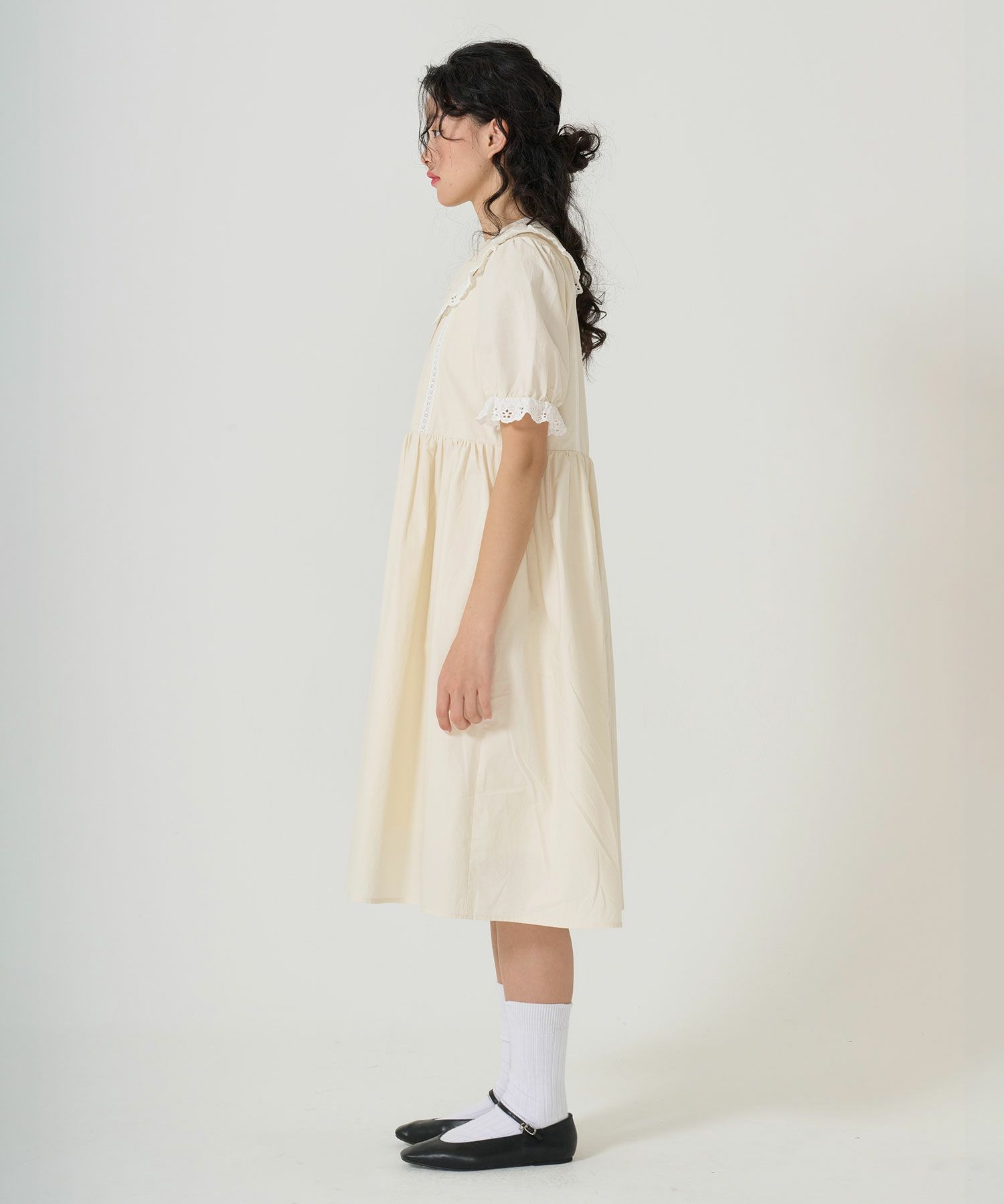 ワンピース/2way/パフスリーブ