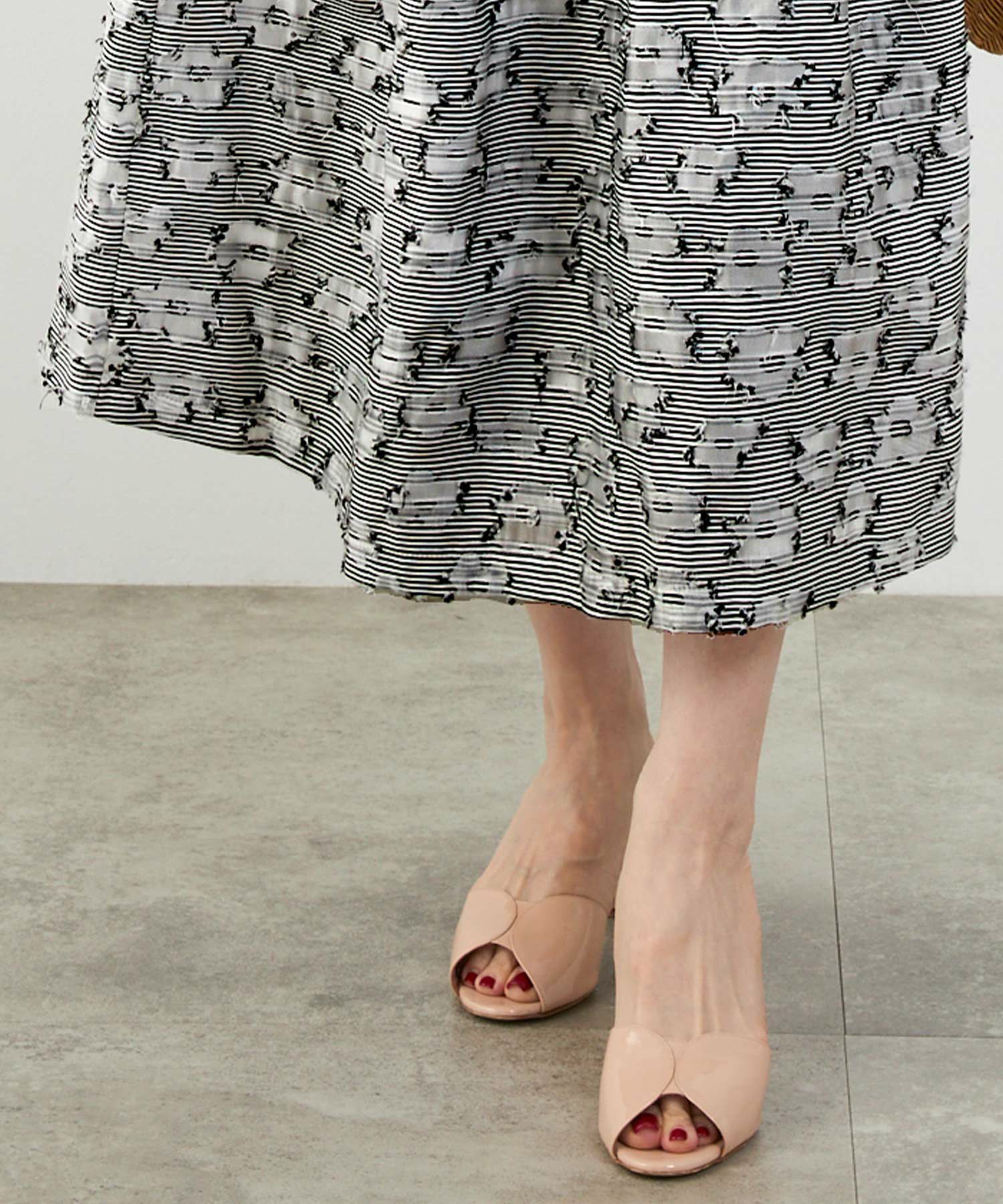 手洗い可おしゃれフェミニン上品エレガント大人可愛いきれいめ花柄フラワー春ジョイントスペース