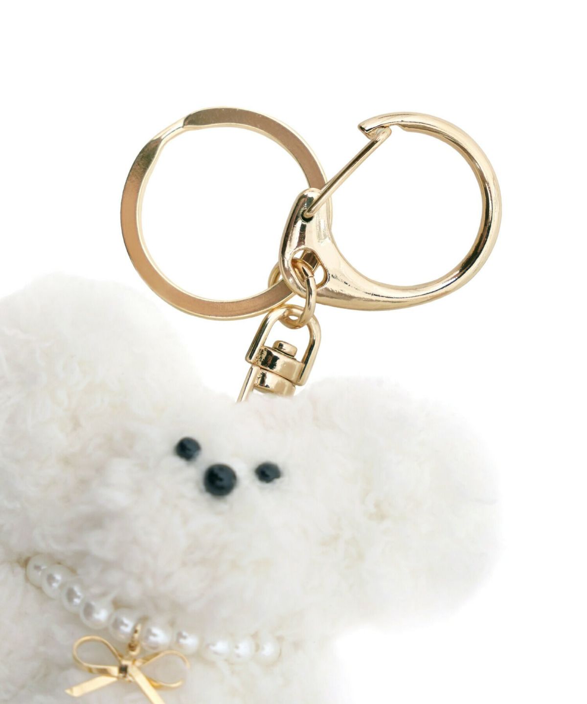 レディース小物グッズキーチャームキーホルダーキーチェーンぬいぐるみぬいぬい活ぬい撮り推し活ちびぬいボストンバッグボストンミニボストンキルティング人形ぬいバッグホワイト手作りくまクマベア