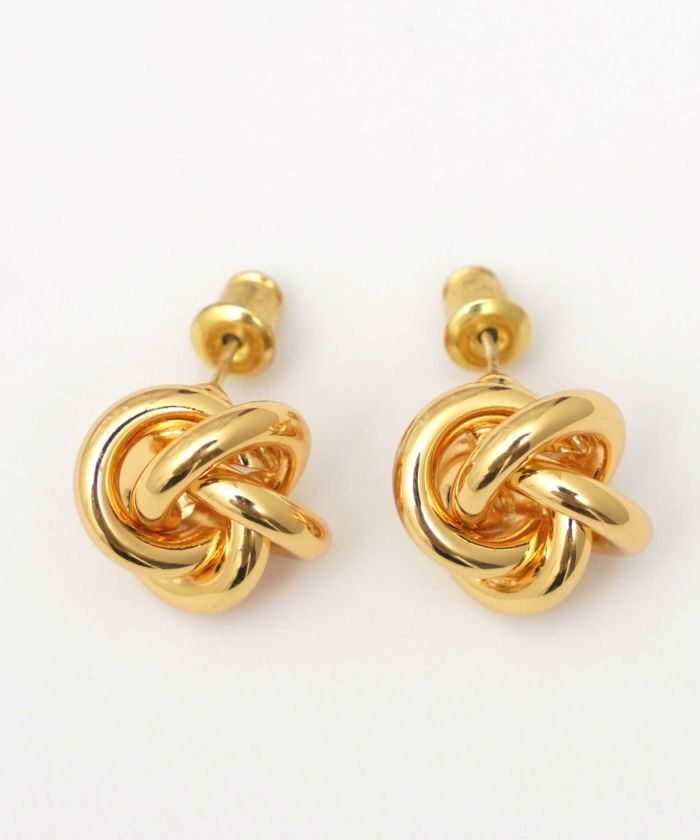 1204】ツイストデザイン ピアス Twist Pierce - S | GARNI ONLINE STORE