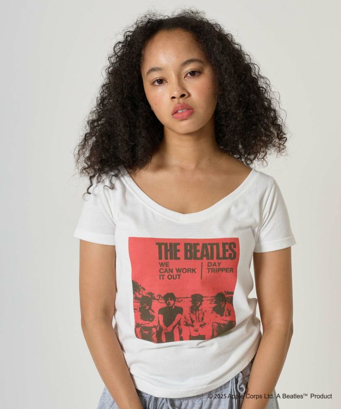 Tinajojun THE BEATLES Tシャツ Mサイズ TINA：JOJUN（ティーナジョジュン）の「THE BEATLES Tシャツ