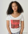 トップス/Tシャツ/オフショル/ビートルズ