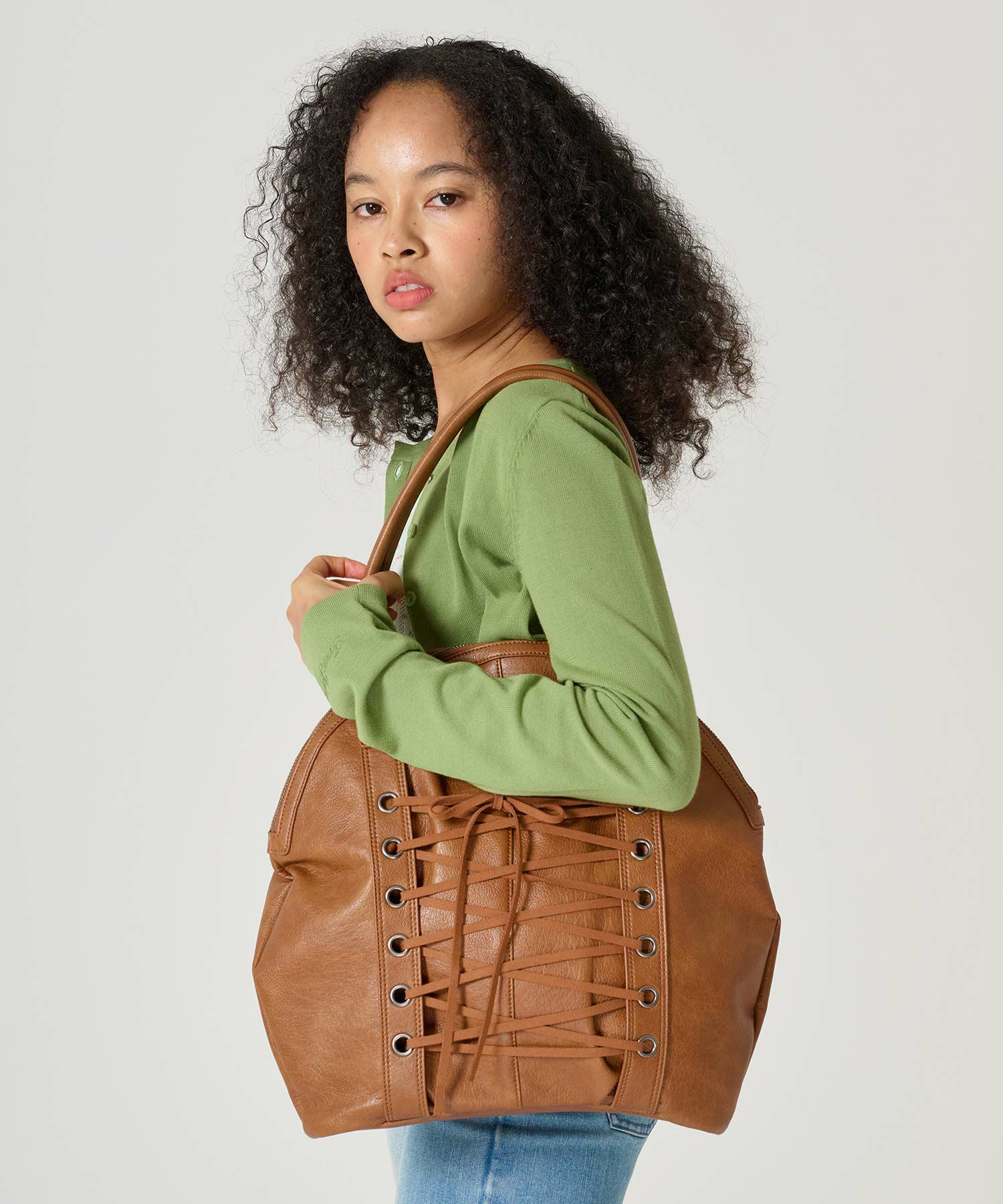 バッグ/サークルバッグ/フェイクレザー