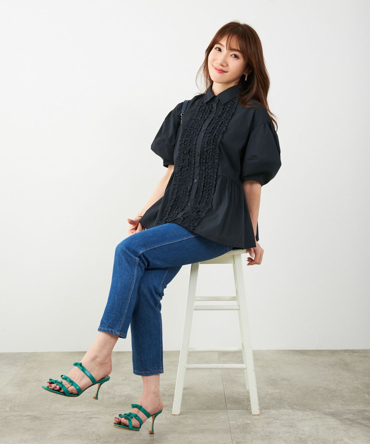 手洗い可体型カバーオフィスおしゃれフェミニン上品大人可愛いきれいめ春ジョイントスペース