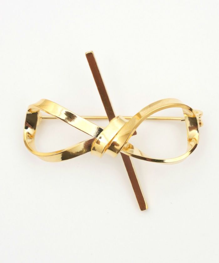 ツイスト リボン ブローチ Twist Ribbon Brooch