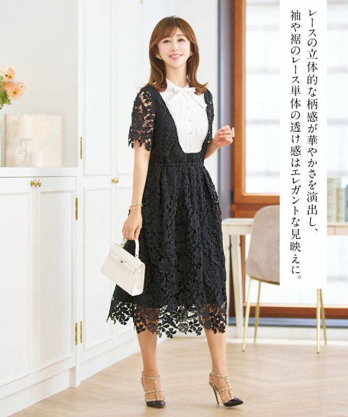 yori サッカーリボンワンピース 38 楽天市場】ヨリ yori 22AW セレモニーライン フォーマル リボン ドレス