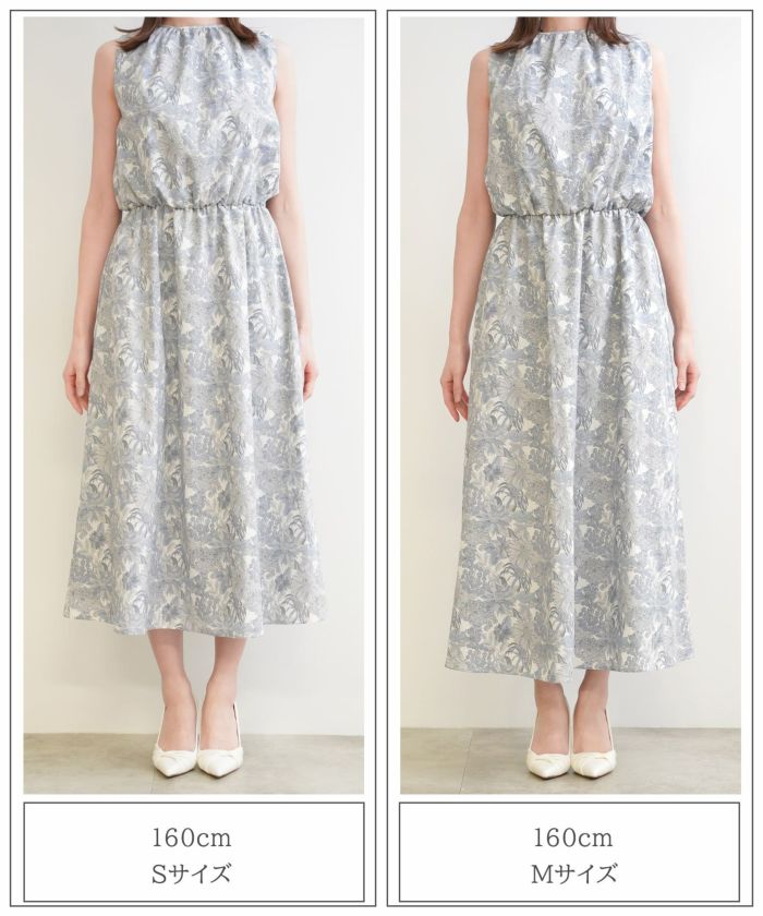 SUMMER-SALE ショルダーリボン ワンピース Made with Liberty