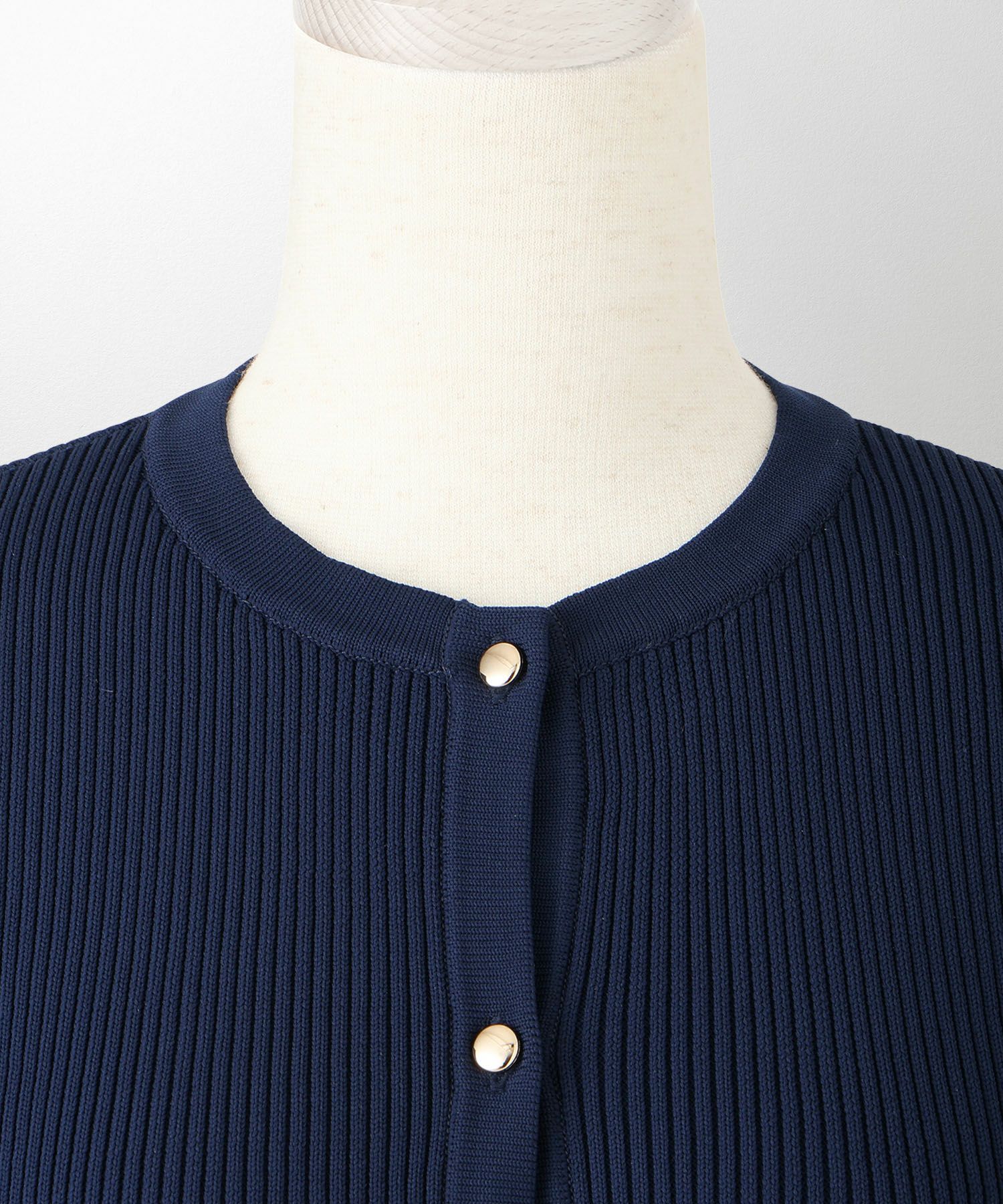 レディース 半袖 サマーニット セットアップ きれいめ 洗える ホワイト ネイビー ブラック M ペプラム 半袖