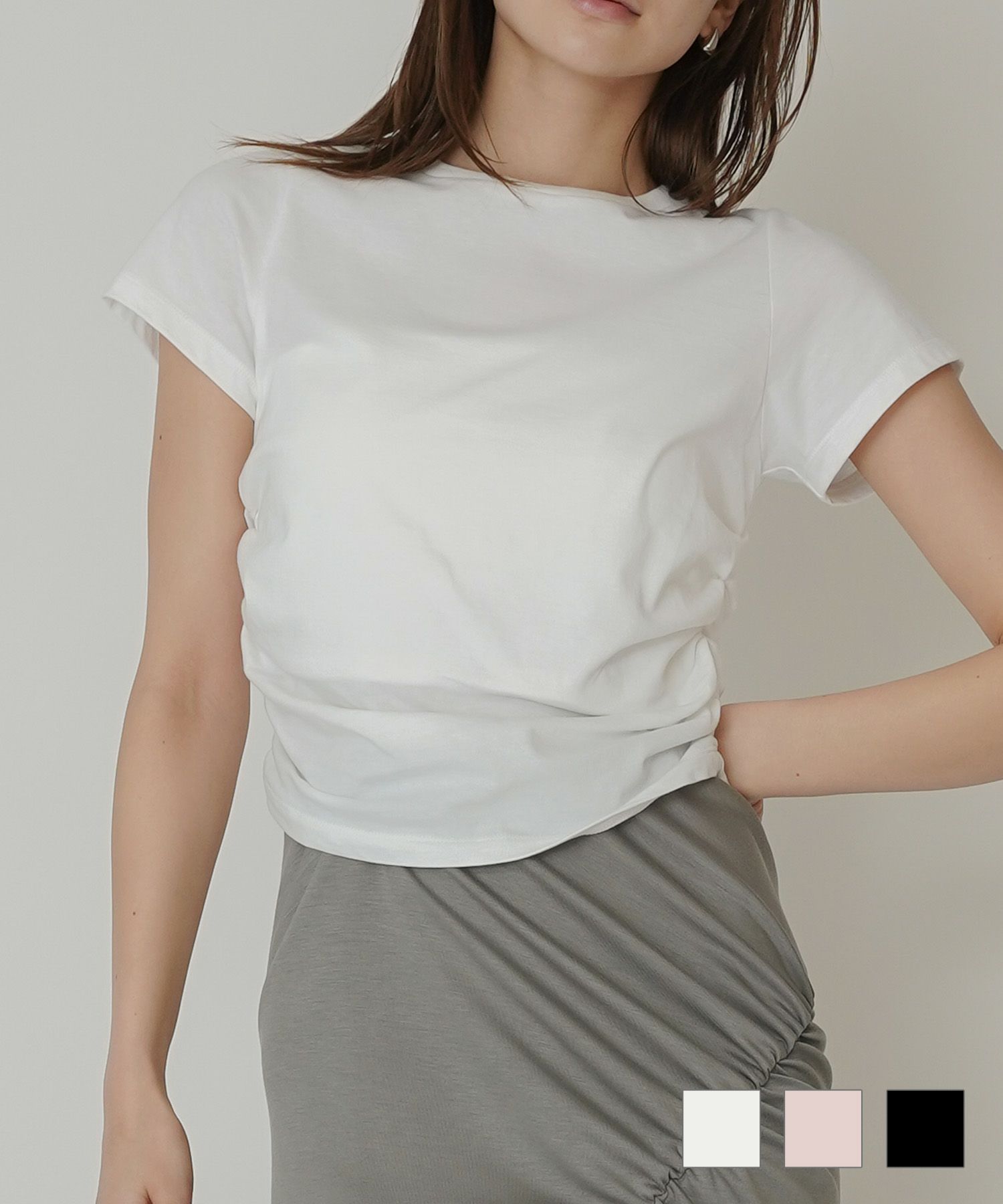 フィット 刺繍 Tシャツ KINO THE KEI