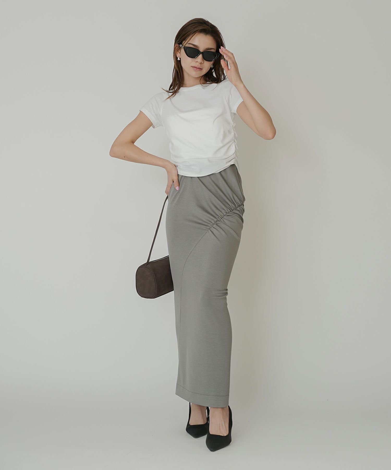 フィット 刺繍 Tシャツ KINO THE KEI