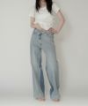 ラップ ウエスト ワイド デニム KINO THE KEI