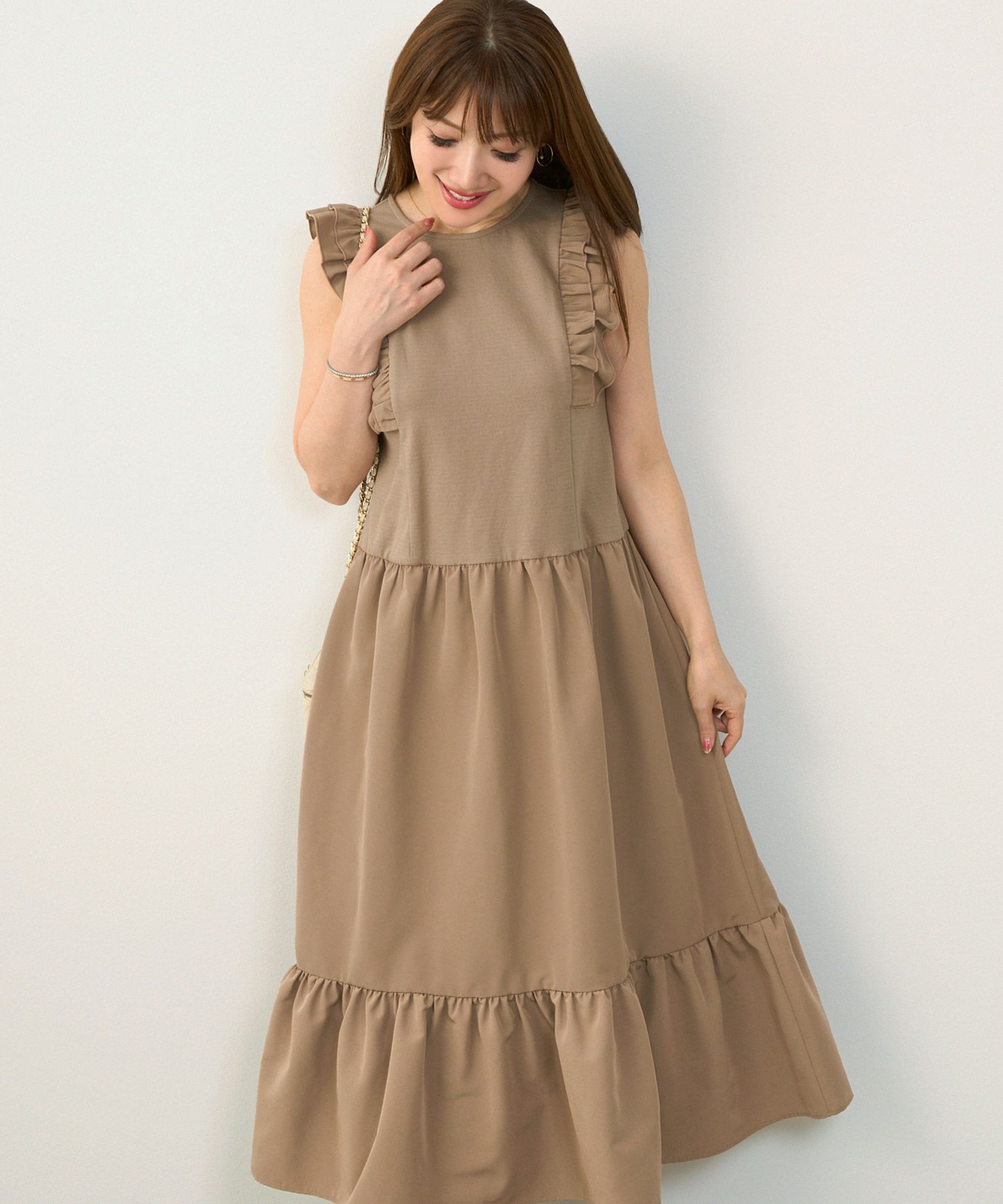 手洗い可おしゃれカットソーマタニティカジュアルロングフェミニンナチュラル上品大人可愛いきれいめ体型カバー夏ジョイントスペース