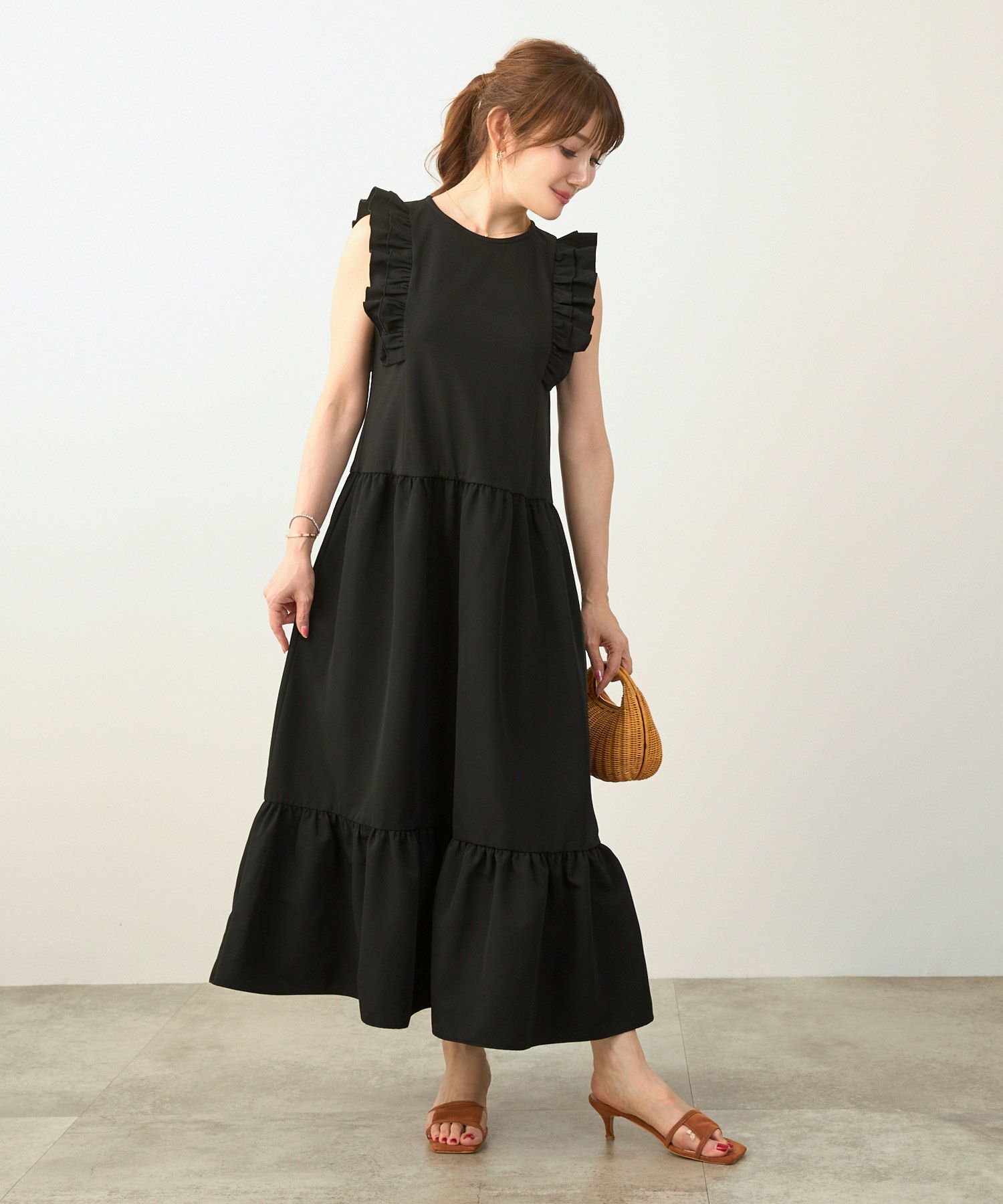 手洗い可おしゃれカットソーマタニティカジュアルロングフェミニンナチュラル上品大人可愛いきれいめ体型カバー夏ジョイントスペース