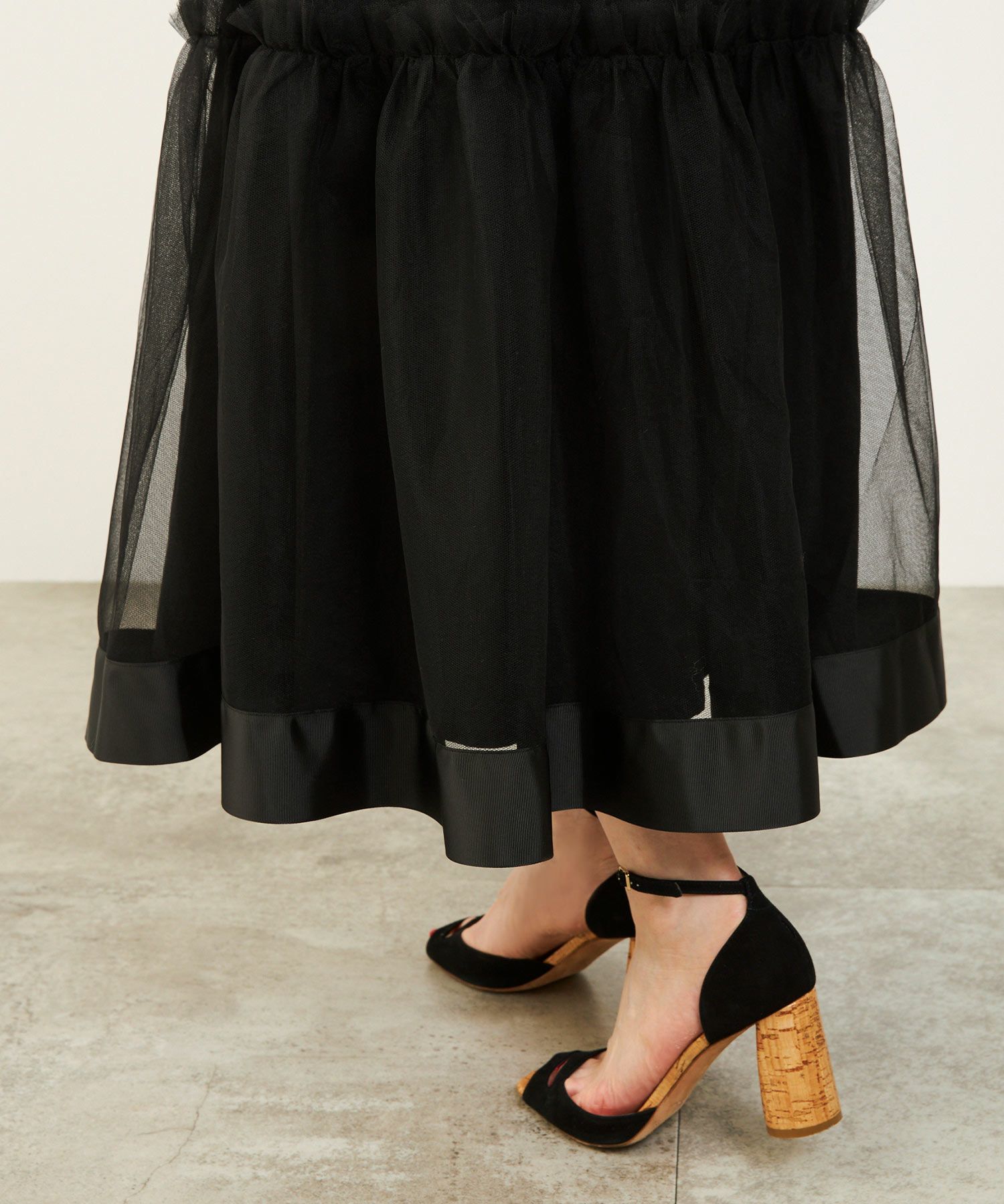 手洗い可上品きれいめエレガントふんわり大人可愛いフリルオールシーズンカジュアルフェニミンジョイントスペース