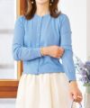 セレクトニットカーディガン長袖春夏サマーニットオフィスきれいめ大人薄手UVカット洗えるジョイントスペース