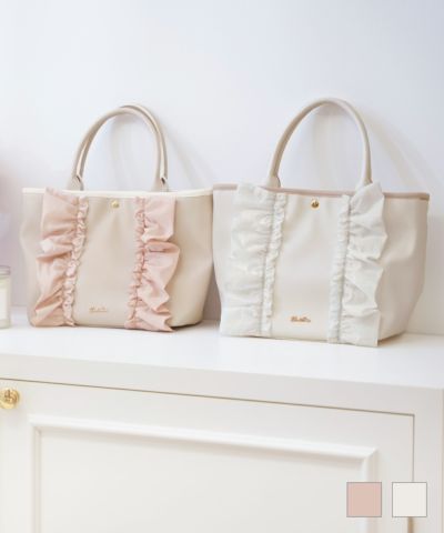 木馬モチーフ 刺繍 マザーズ トートバッグ le reve vaniller 全4