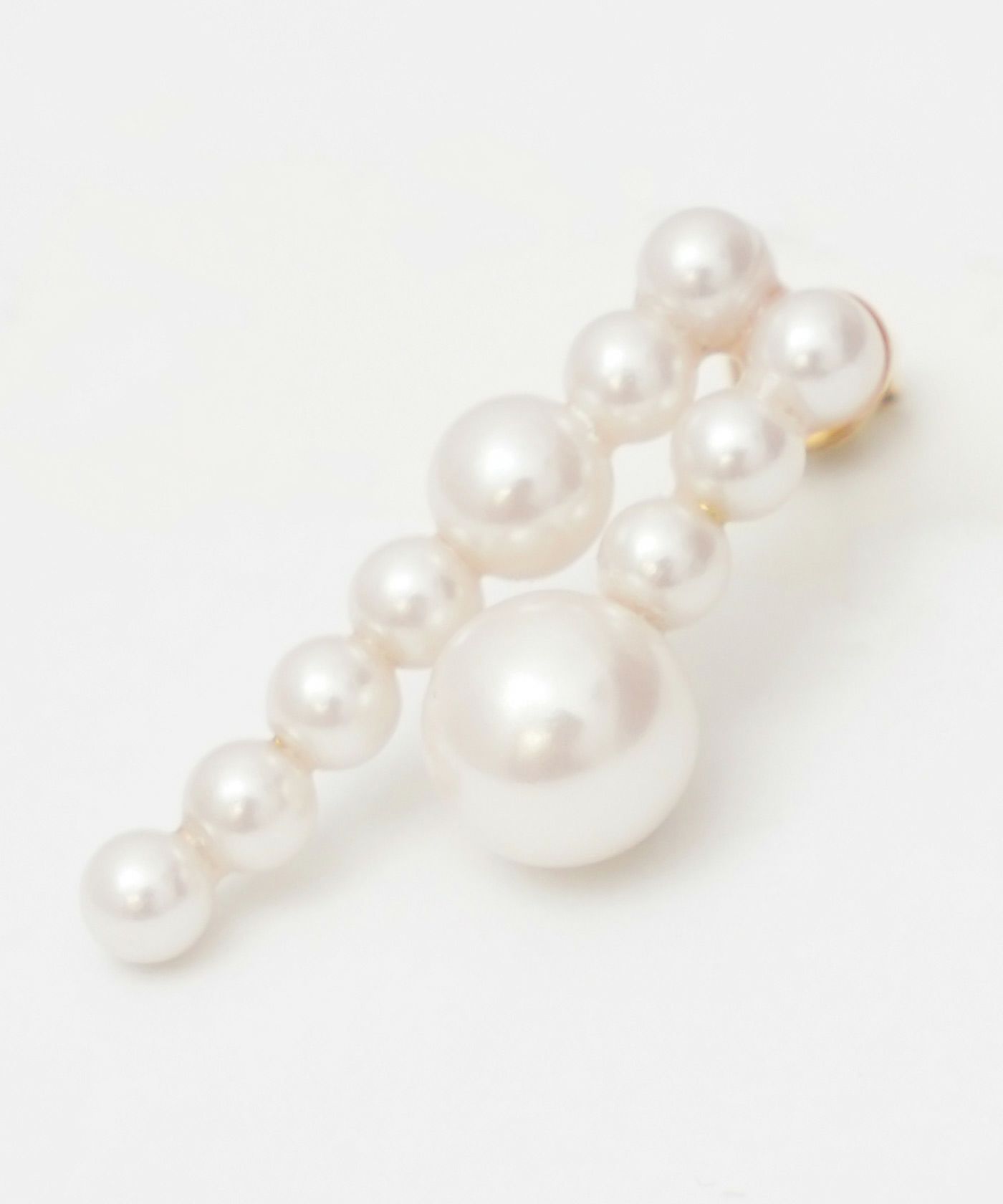 パール アシンメトリー ピアス イヤリング Pearl Asymmetry Pierce Earring