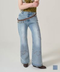 デニム/ブルー/ウエスタンライク