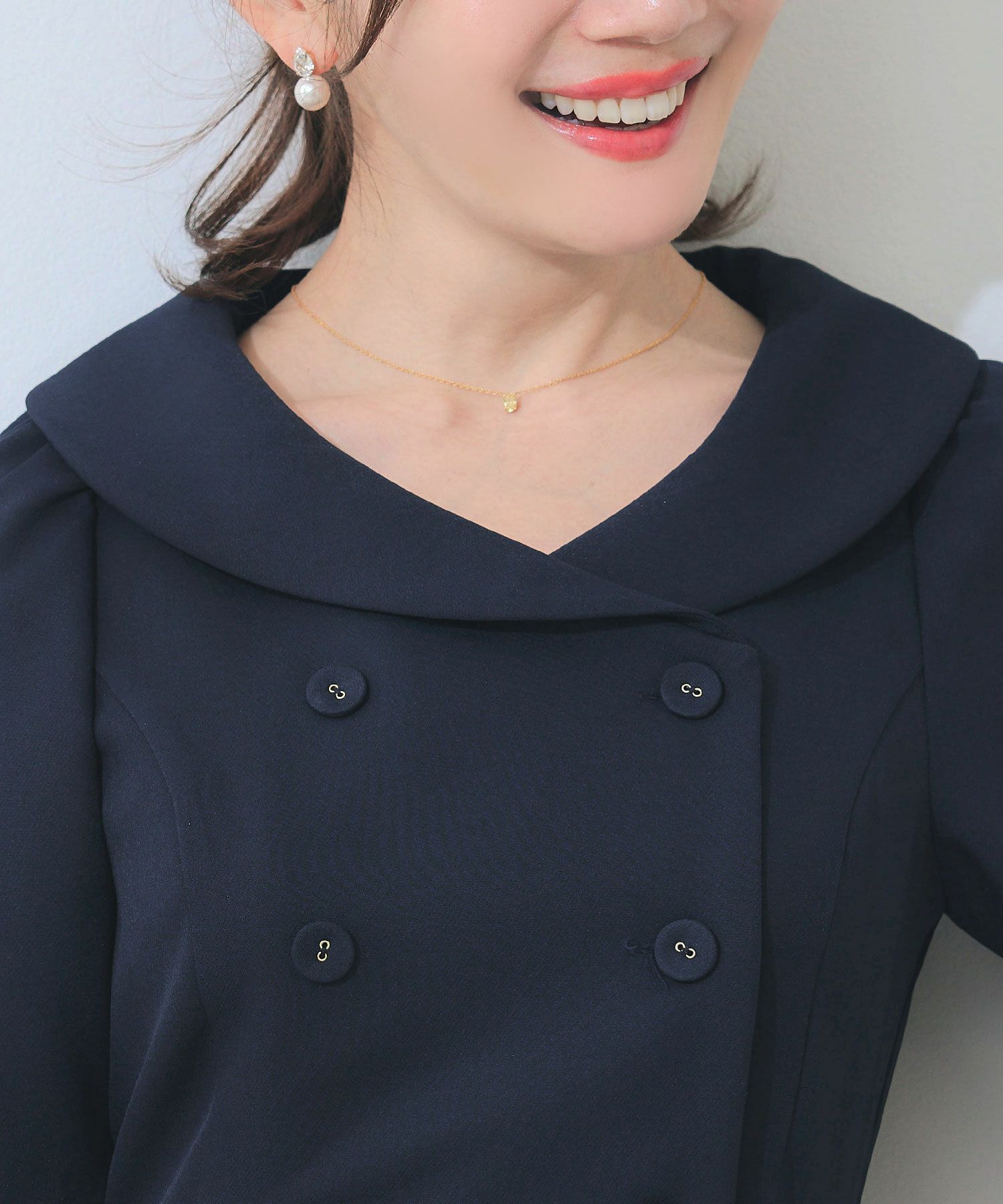 手洗い可 オケージョン 袖山タック エレガント おしゃれ フェミニン タイト 上品 大人可愛い きれいめ 夏 ジョイントスペース