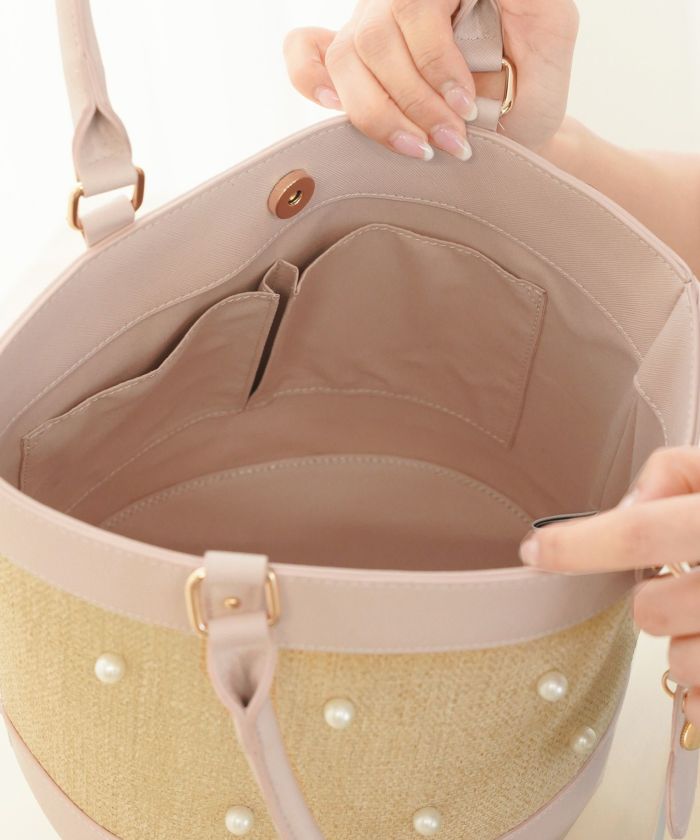 LOVERARY クリーム色 かごバッグ 楽天市場】かごバッグ レディース ミニトート 虹色 カゴバッグ