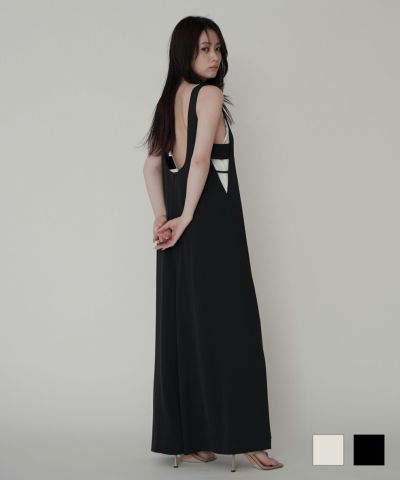 KITH ノースリーブワンピース S T／TAツイルラップ風ノースリーブワンピース | human woman