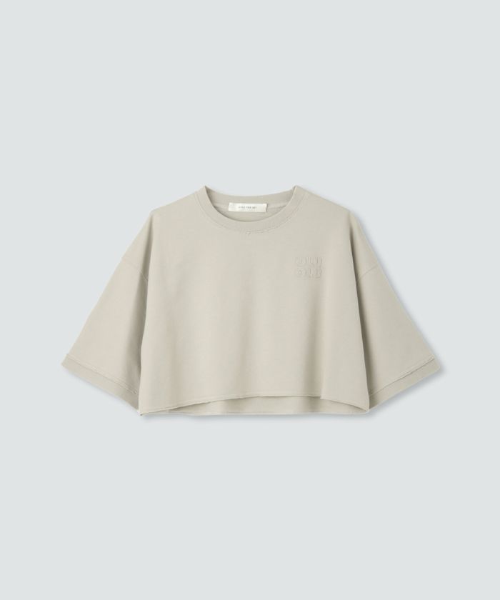 ロゴ刺繍ボクシーTEE KINO THE KEI 全3色｜ktk521-0043【1】