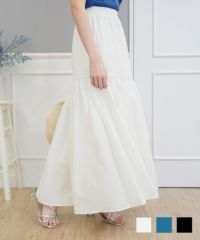 コットンティアードスカートPrimaScherrerplus全3色｜psc661-0960【1】