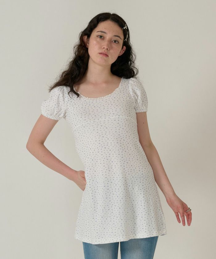フィット＆フレア カットワンピース TINA：JOJUN 全2色｜tnj321