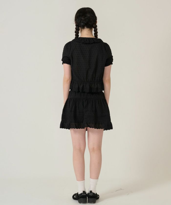スカート june Special Price SALE ラップ風 花柄スカート TINA：JOJUN 全2色
